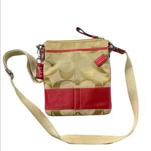 Coach cross body bag